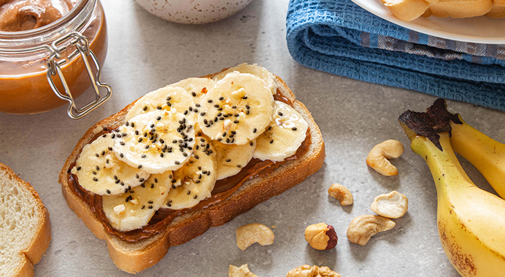 Nut Butter & Banana Toast