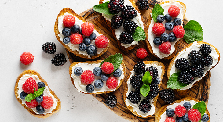 Berry & Mascarpone Toast