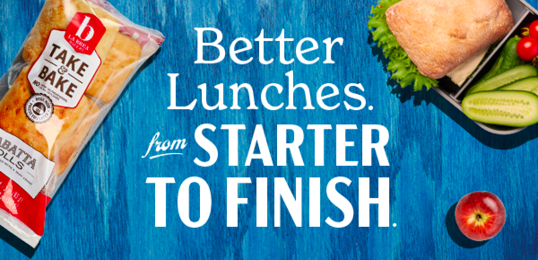 Better Lunches from Starter to Finish