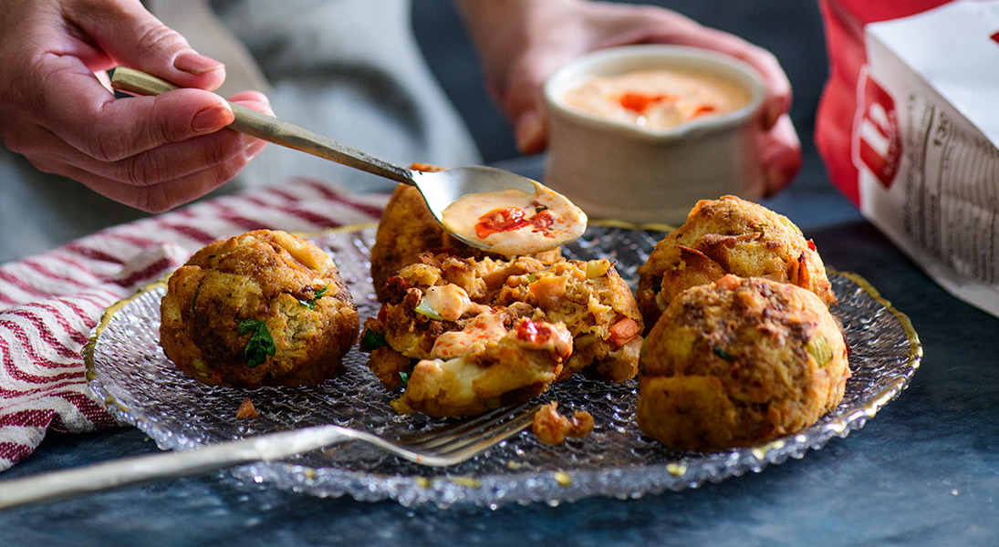 Leftover Stuffing Air Fryer Balls