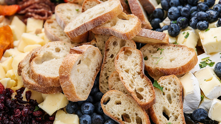 Artisan Bread Charcuterie Board