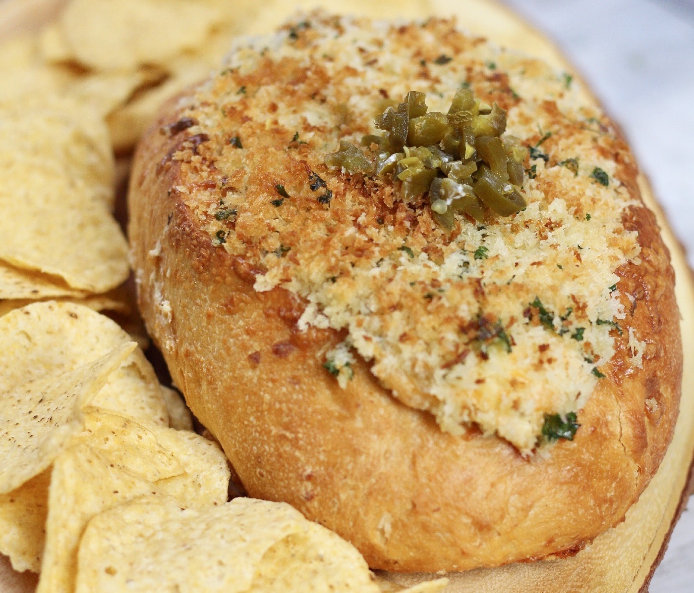 Three Cheese Jalapeño Popper Dip