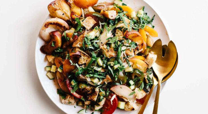 grilled-nectarine-panzanella-brunch