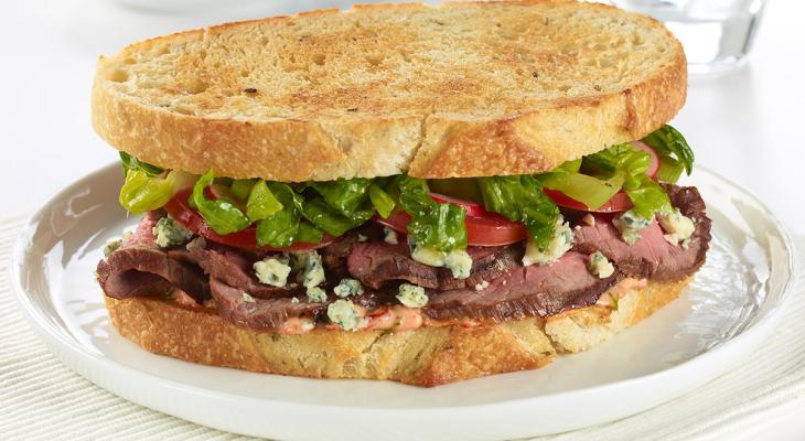 Black & Blue Steak Sandwich