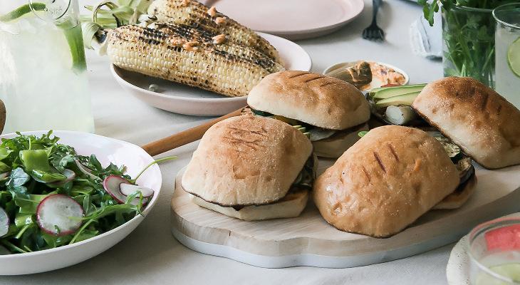 Grilled Veggie Sandwiches