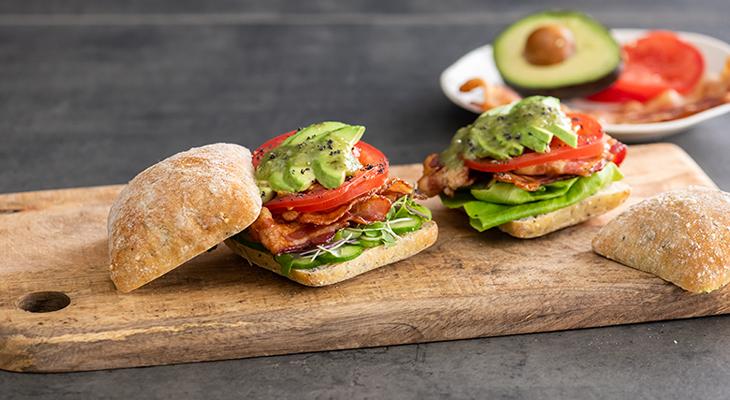 BLT and Avocado with Green Goddess Dressing