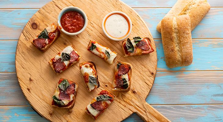 French Bread Pizza Bites