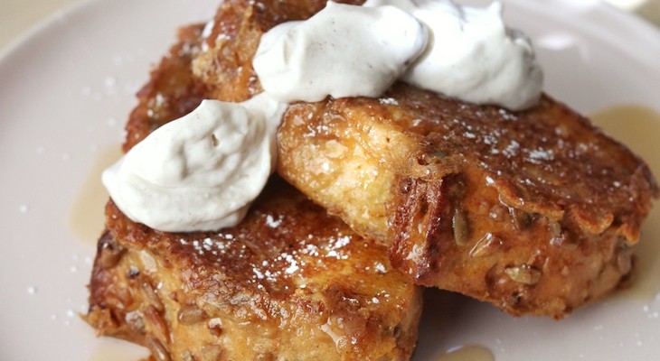 Fancy Pumpkin Spice French Toast