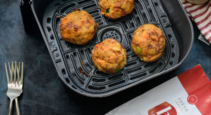 Air Fryer Stuffing Balls