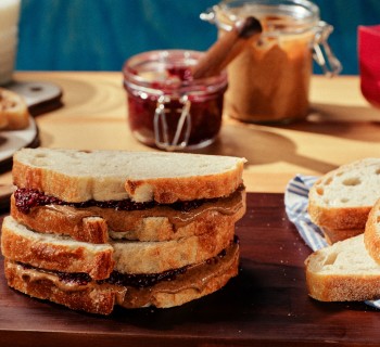 PB&J on Sourdough Sandwich Bread